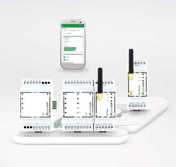 Upgradable I/O communicatiemodule GSM